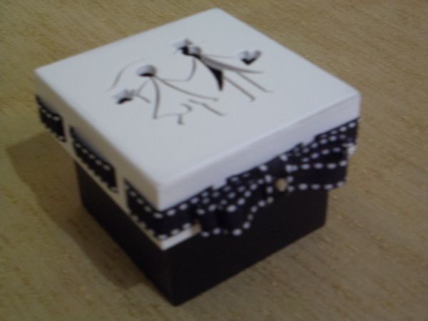 LEMBRANÇA DE CASAMENTO PRETA E BRANCO