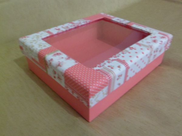 CAIXA DE VIDRO EM PATCHWORK